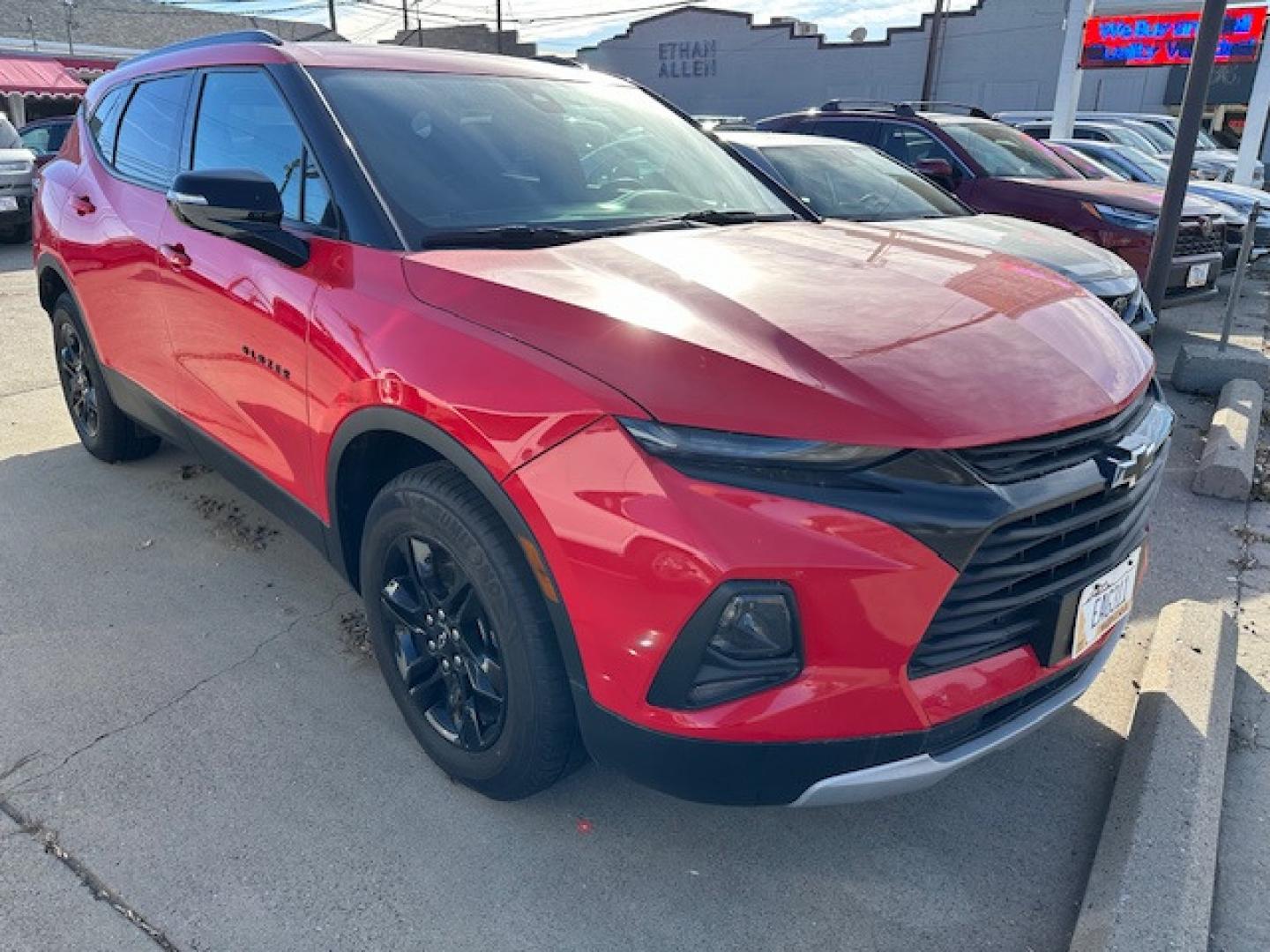 2022 Red /Charcoal Chevrolet Blazer 2LT AWD (3GNKBHR41NS) with an 2.0L L4 DOHC 16 TURBO engine, 9A transmission, located at 3200 1st Avenue North, Billings, MT, 59101, (406) 245-9055, 45.779270, -108.510742 - New Style Chevrolet Blazer 4X4 SUV Available for Purchase or Rent. Power Windows, Power Door Locks, Power Seat, Tilt Steering Column, Cruise Control, Factory LT Color Enhanced Wheels, Low Mileage & Super Fun to Drive! Auto Brokers of Montana/AA&A Auto Rental/Fox Car Rental Billings - Photo#11